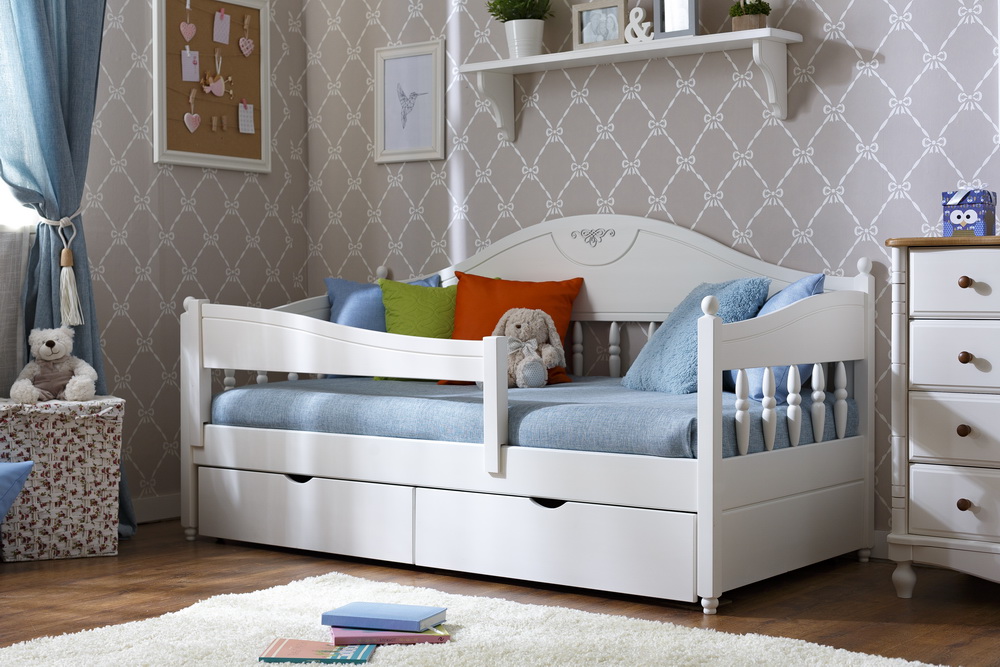 Тахта с 2 ящиками Айно №2 800х2000 с ящиками