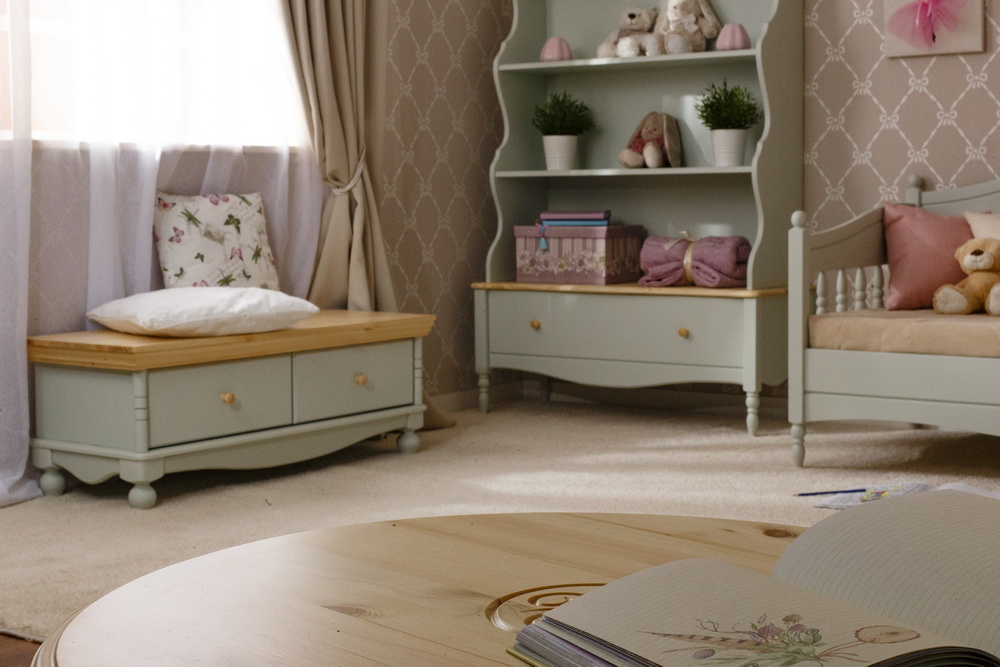 Тумба ТВ с 2 ящиками Айно №3