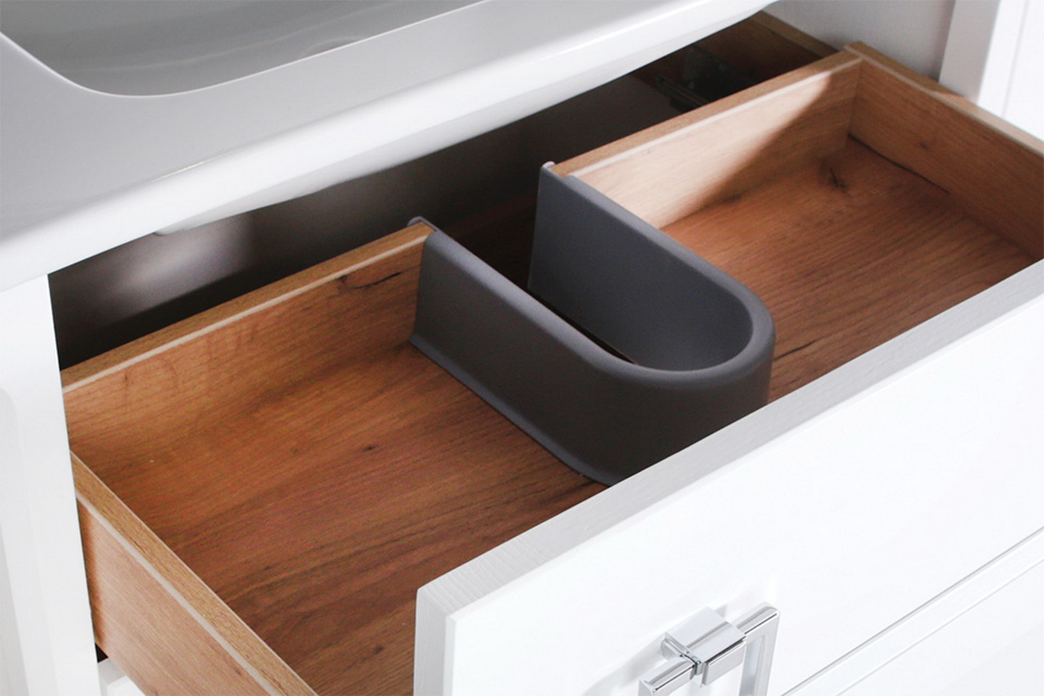   Подстолье с 2 ящиками Рома 100Н напольное под умывальник Эйфория 100  