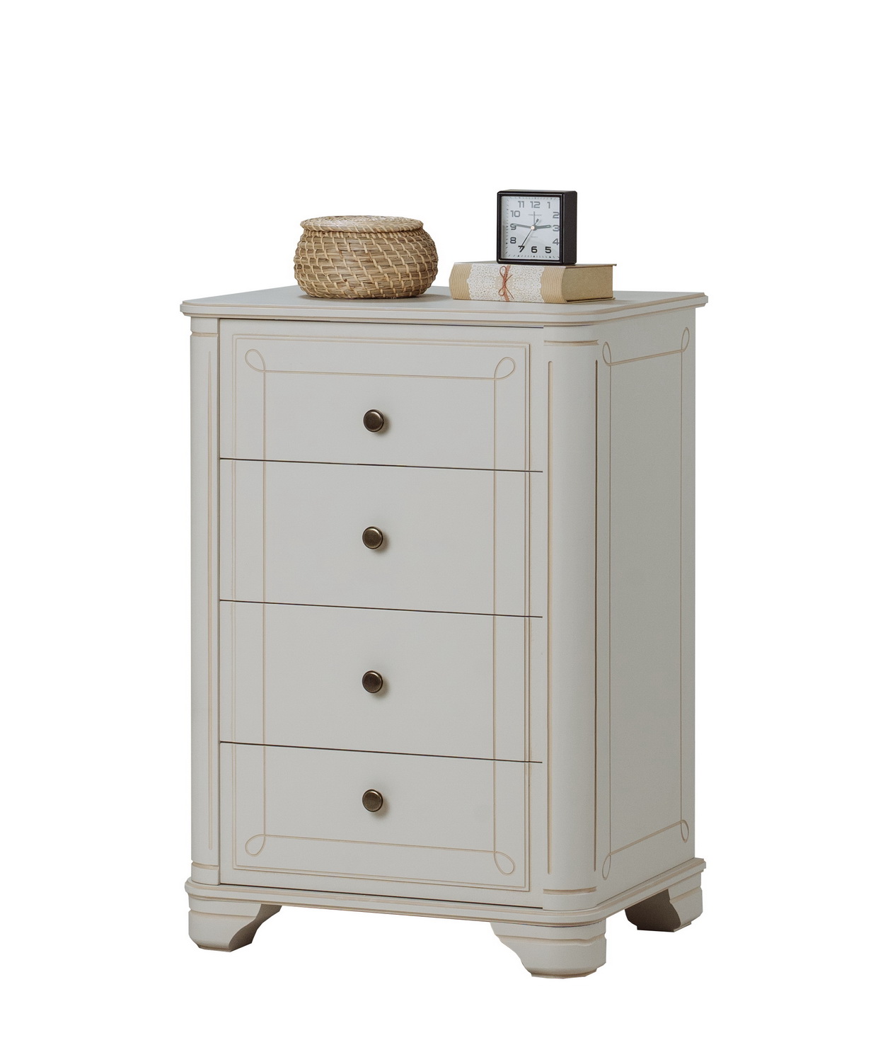 Тумба с 4 ящиками массив сосны Бетти №8