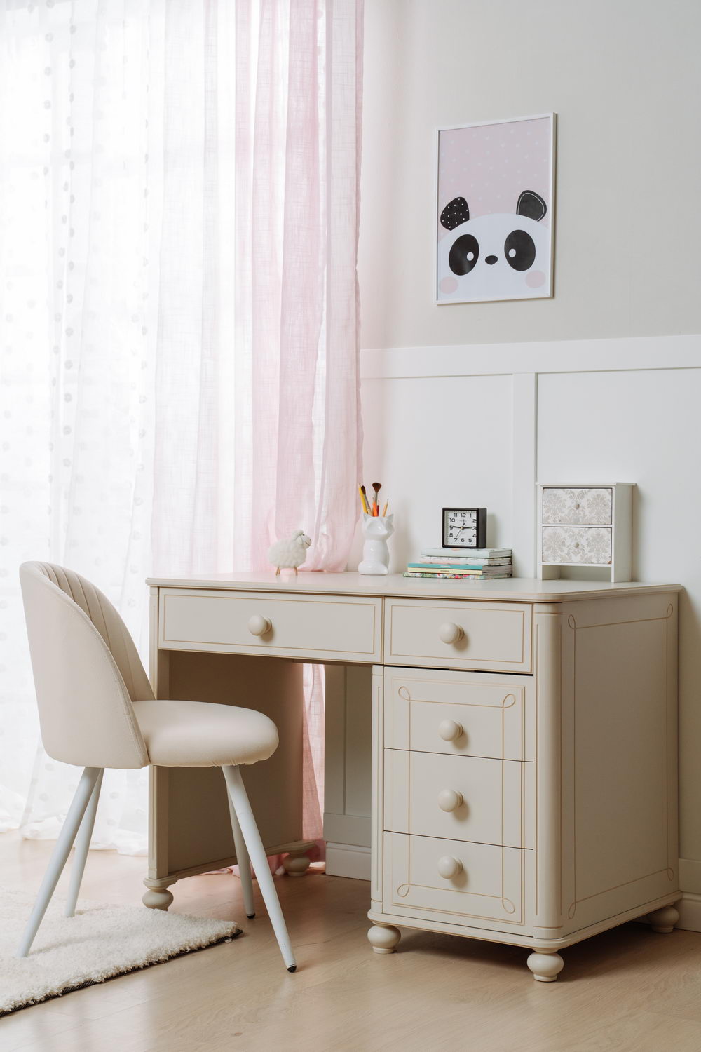 Стол 5 ящиков письменный Бетти №3