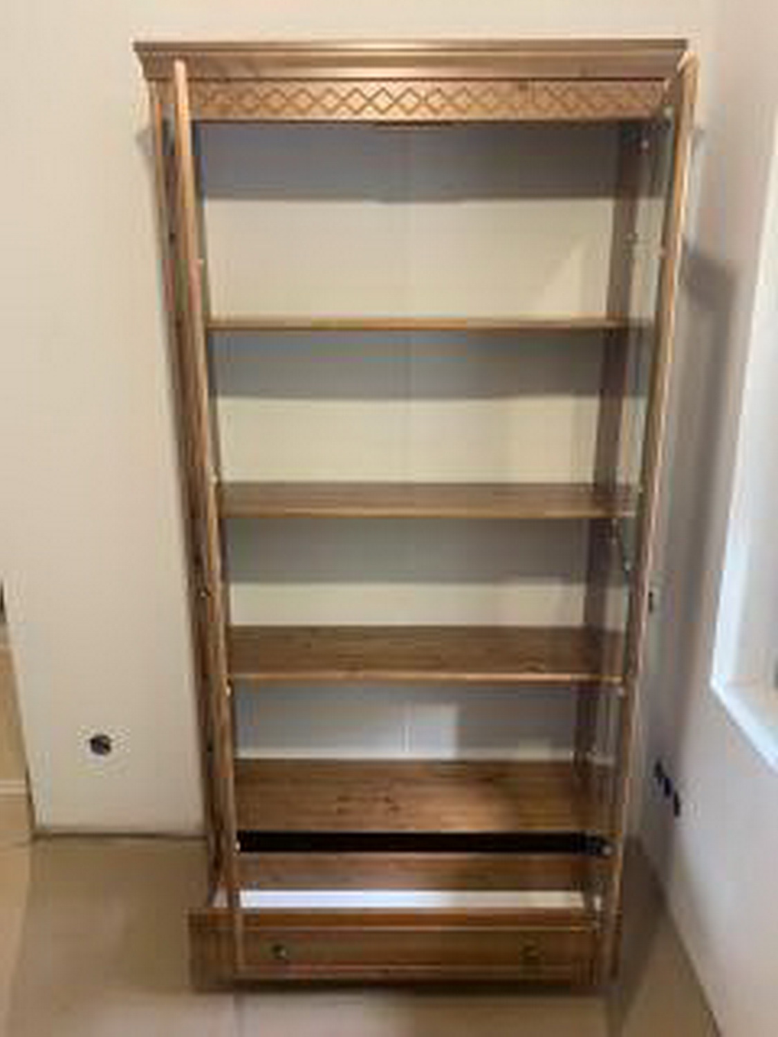 Шкаф книжный с ящиками и полками Дания