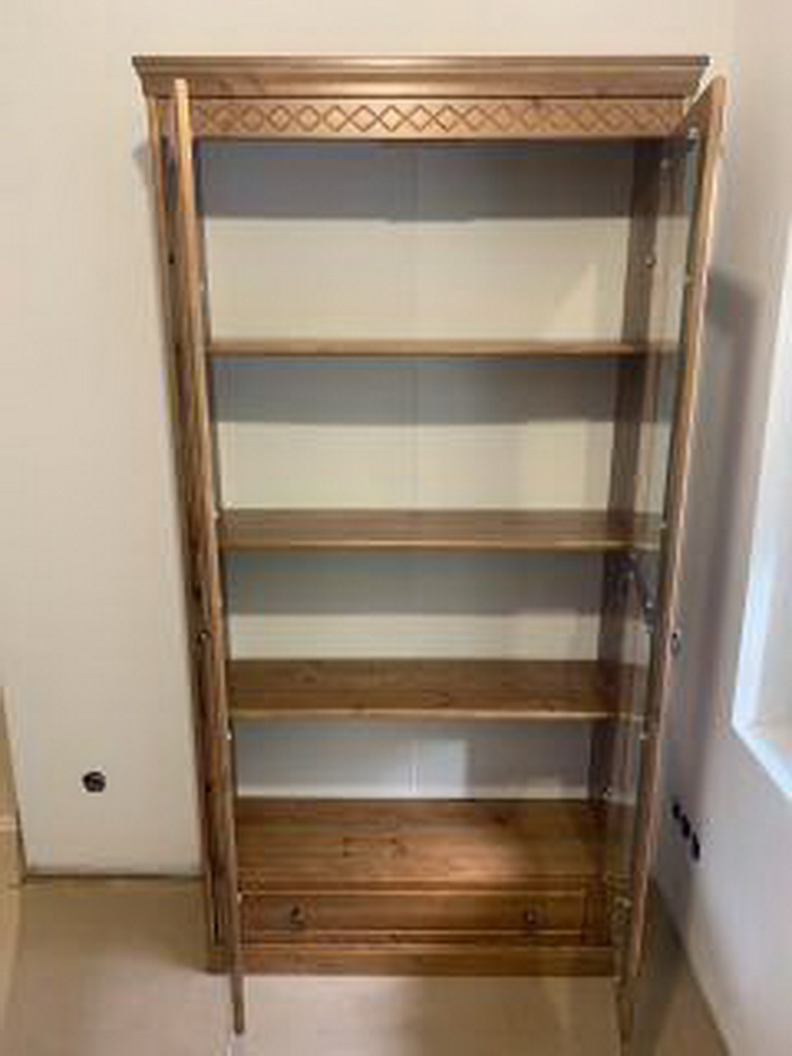 Шкаф книжный с ящиками и полками Дания