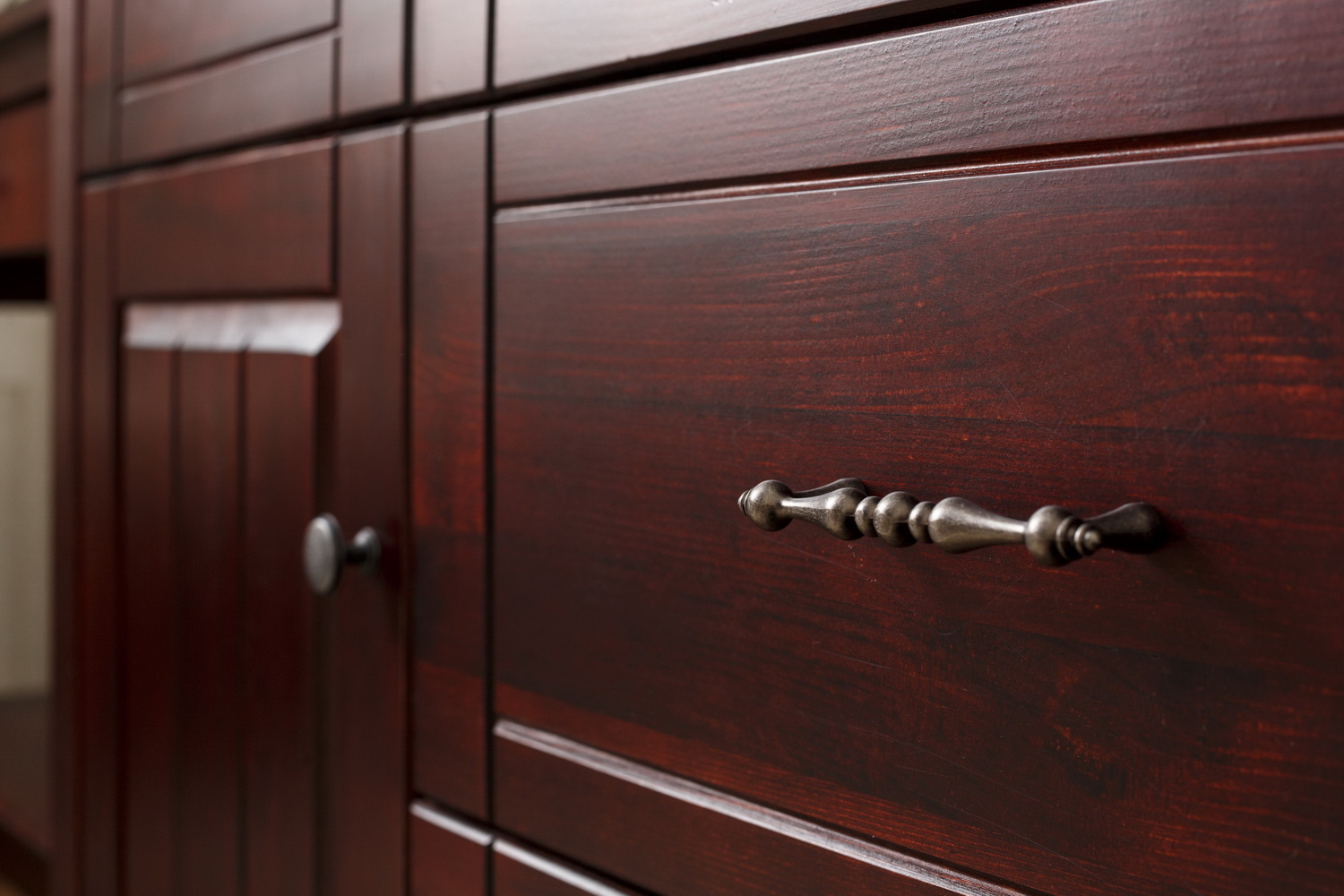 Комод с 5 ящиками сосна Дания №4