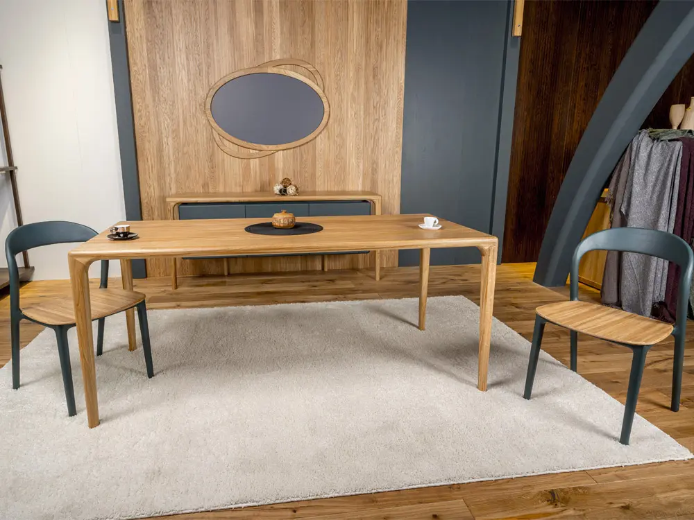 Стул из дуба Милина мягкий (ткань)