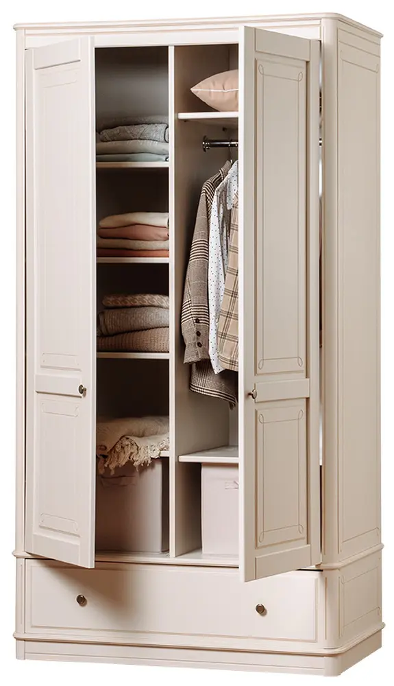 Шкаф 2 створчатый 1 ящик Бетти 2-ств №10