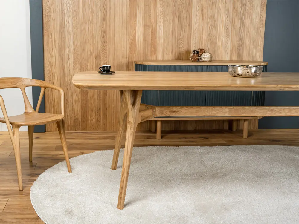 Стол массив дуба Винара 1400