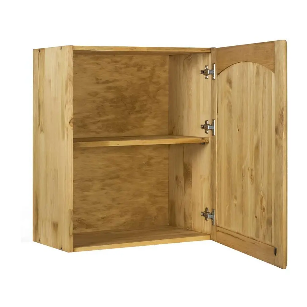 Шкаф настенный Викинг GL №29 массив с 1 й дверью (600 мм) петли слева