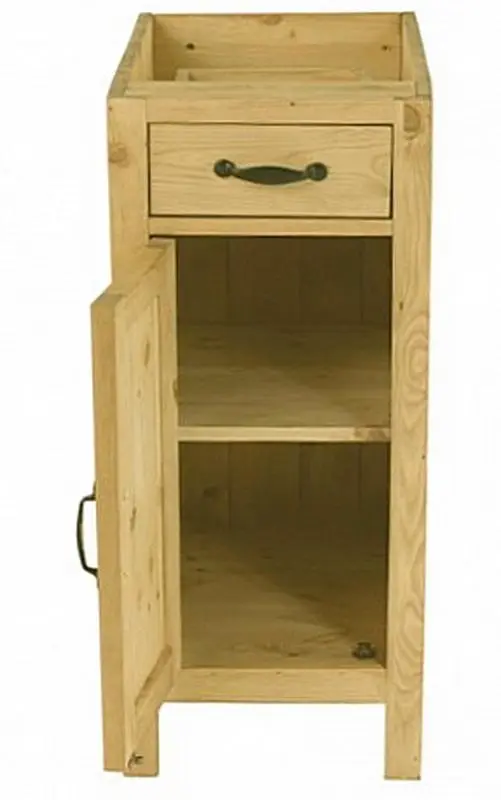 Шкаф-стол Шалёр 400х 550 х 920 1 дверь, 1 ящик (петли слева)