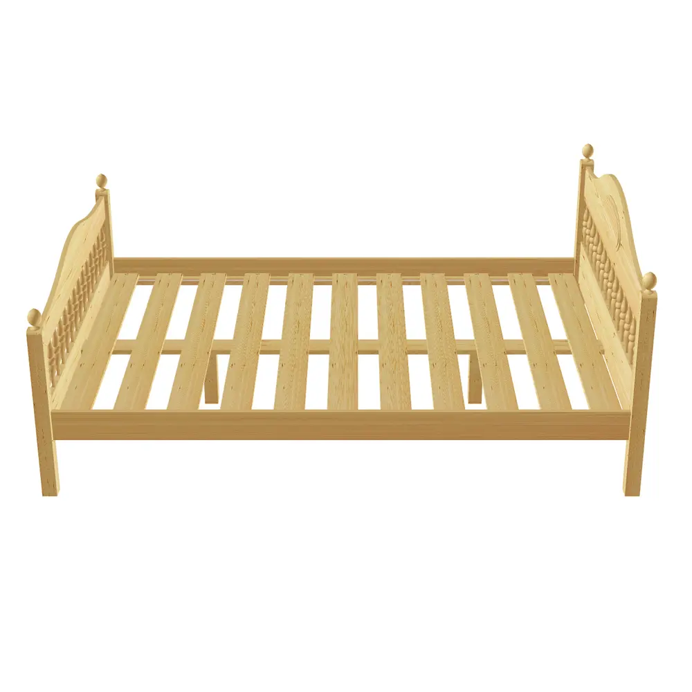 Кровать массив сосны дерево F2 1400х2000