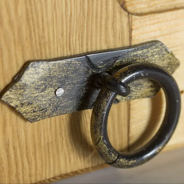 Шкаф настенный Викинг GL №29 массив с 1 й дверью (600 мм) петли слева