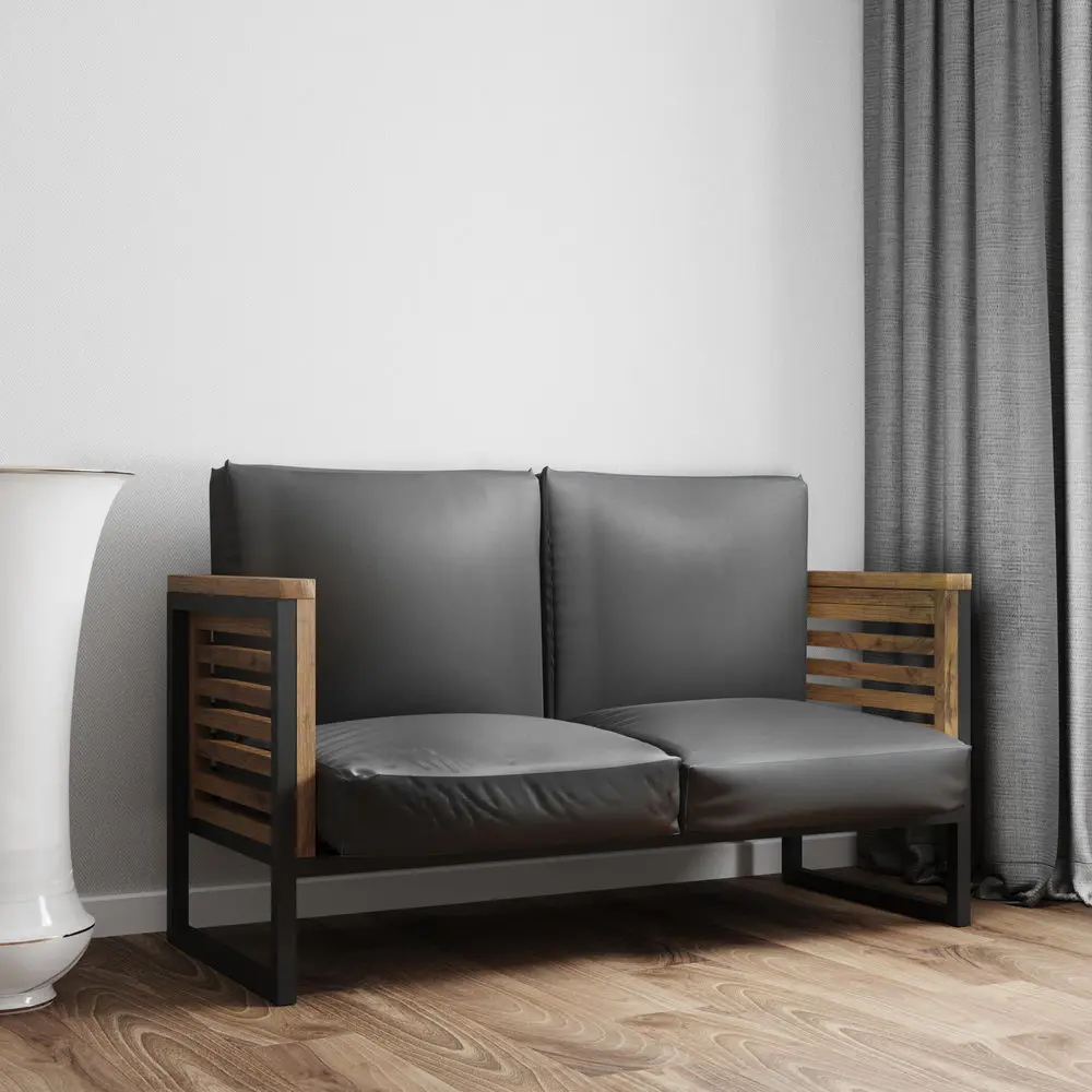 Скамья из массива сосны 13-03