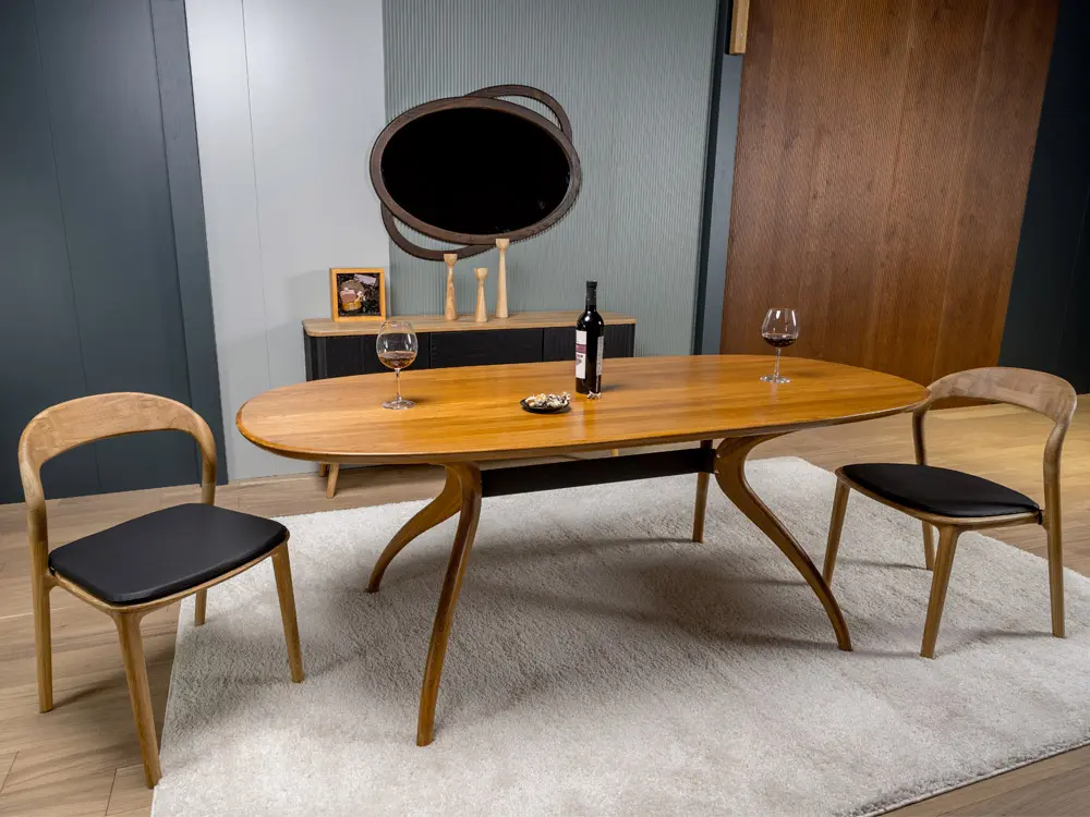 Стол массив дуба Архар обеденный 2000