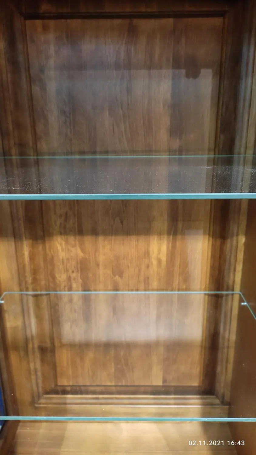 Комод с ящиками ольха Луи Филипп ОВ 06 (стекло)