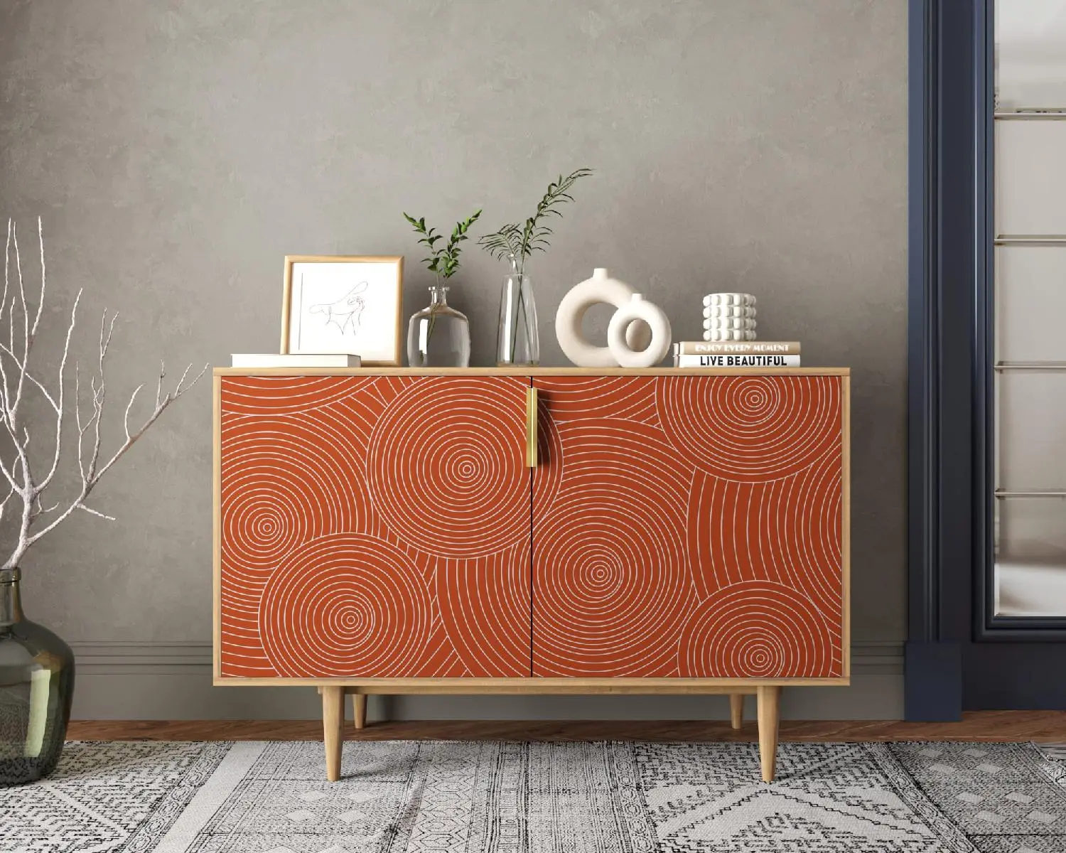 Комод с двумя дверками "Line" R18