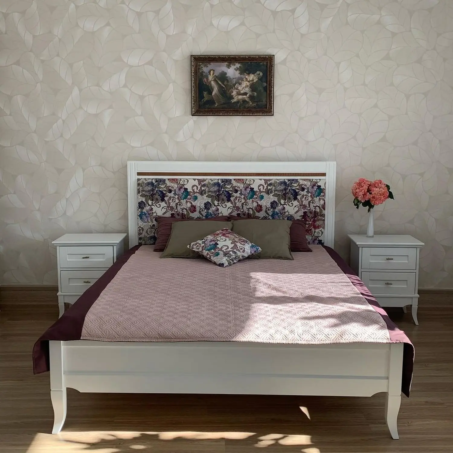 Кровать "Римини"1600х2000 с мягким изголовьем