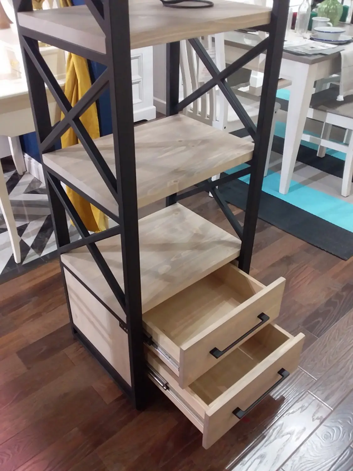 Стеллаж 4 полки 04-07