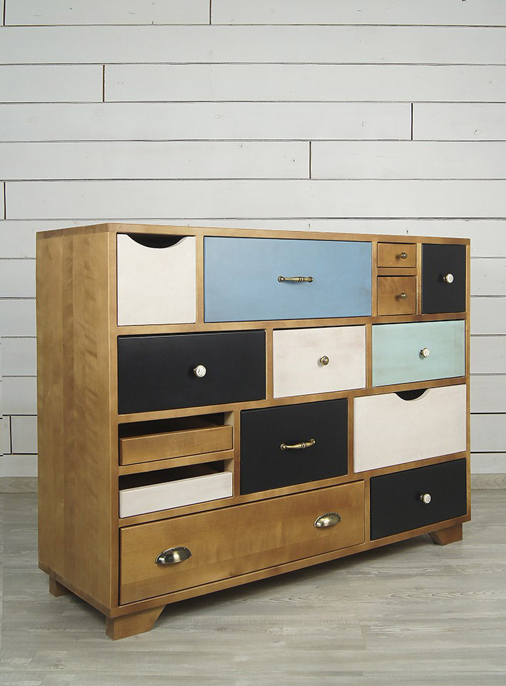 Комод «Aquarelle Birch» 14 ящиков