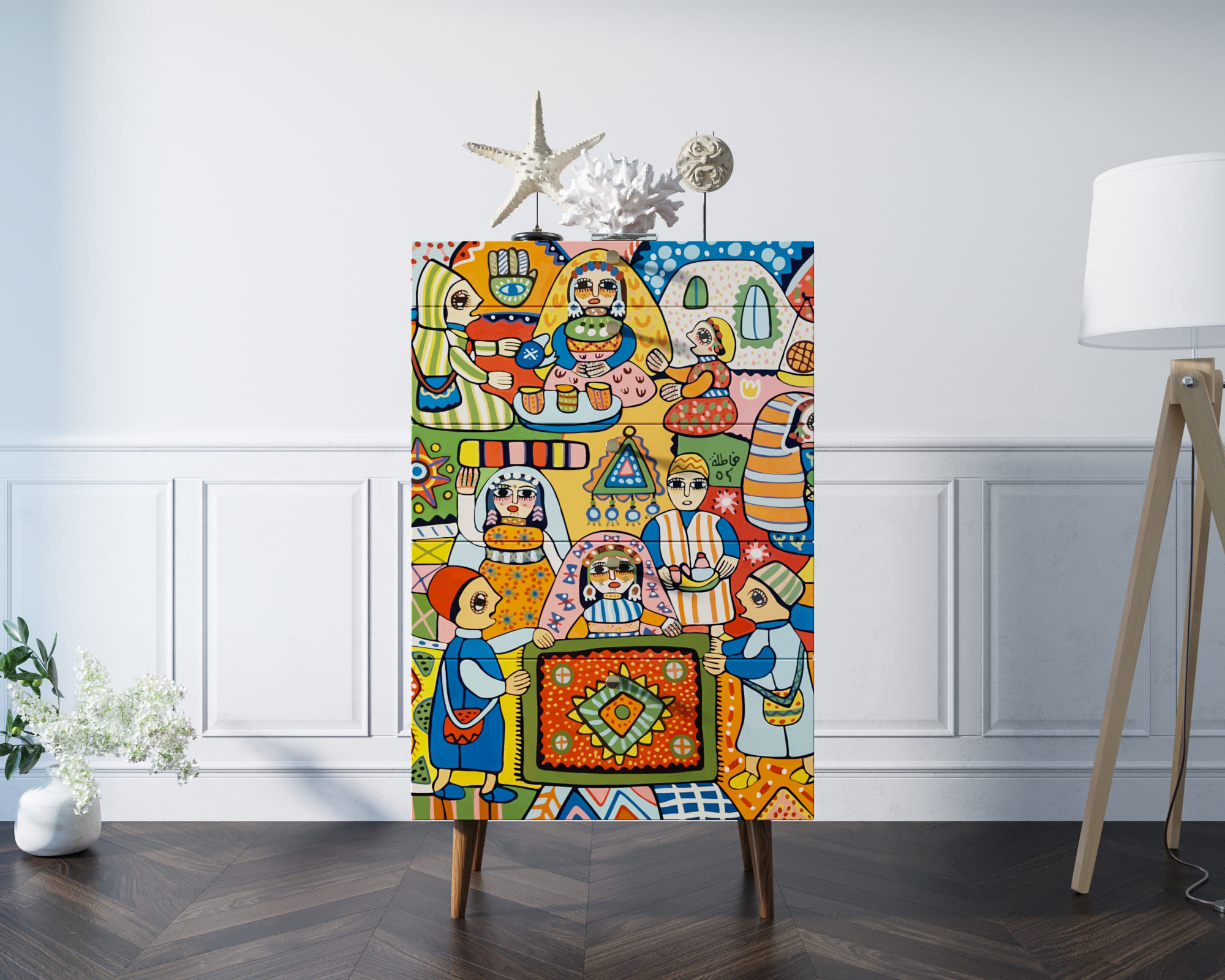 Комод высокий "Berber"