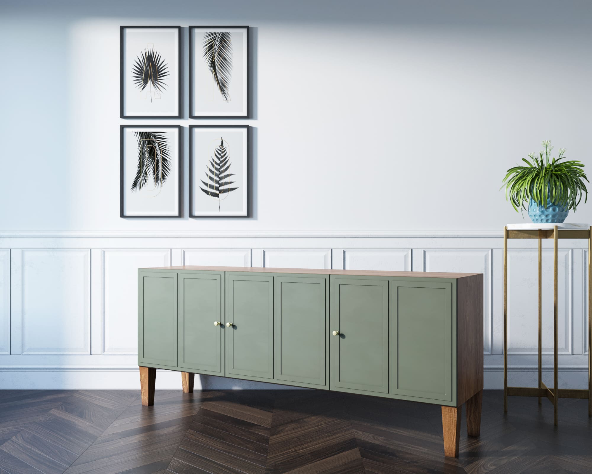 Комод массив сосны "Andersen" большой