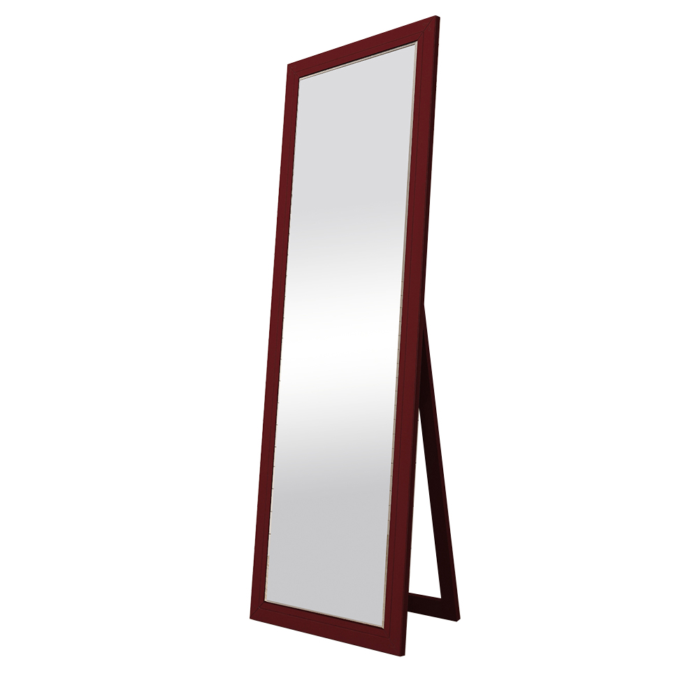 Напольное зеркало массив «Rome» бордо