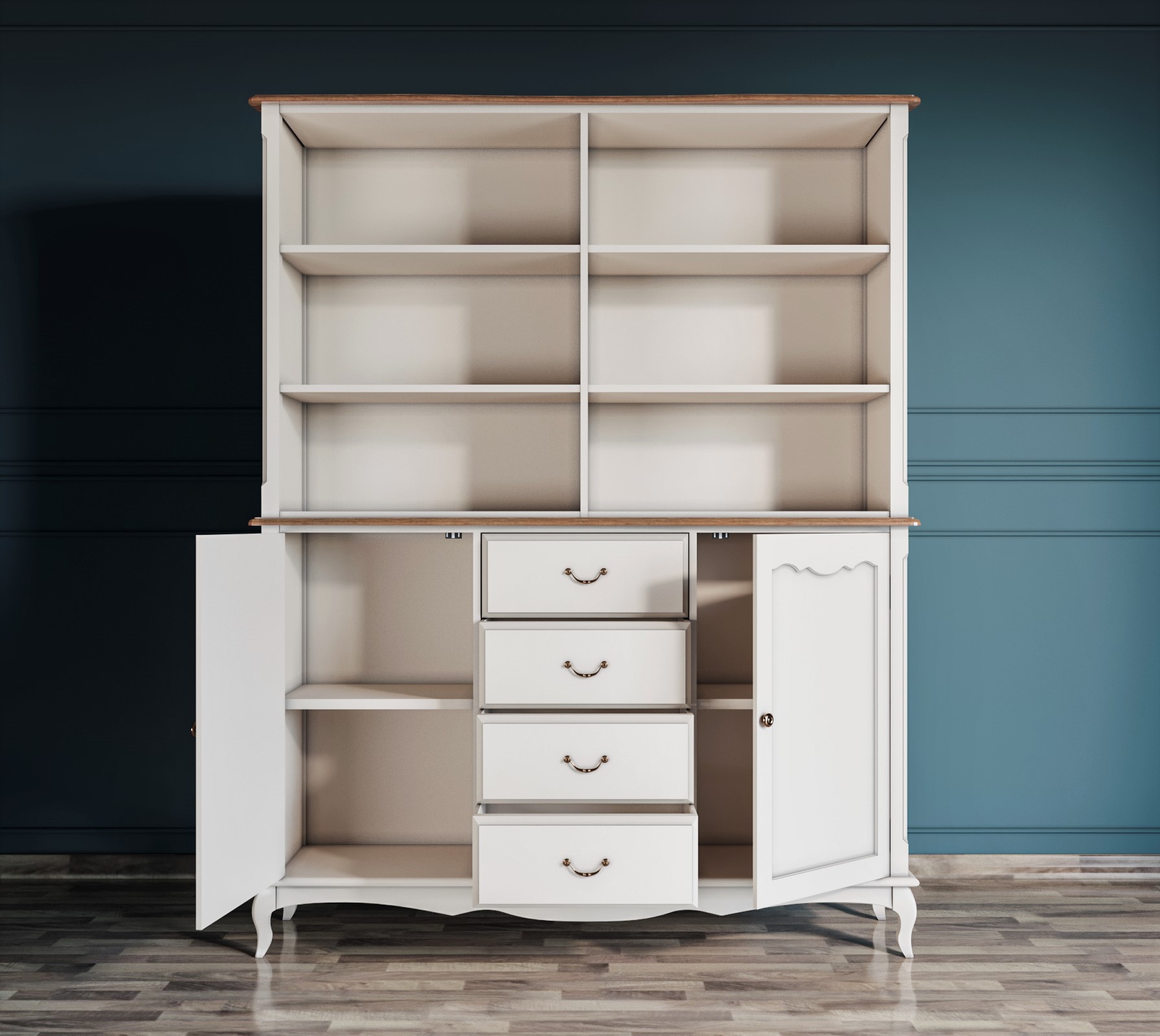 Шкаф Leontina с открытым верхом