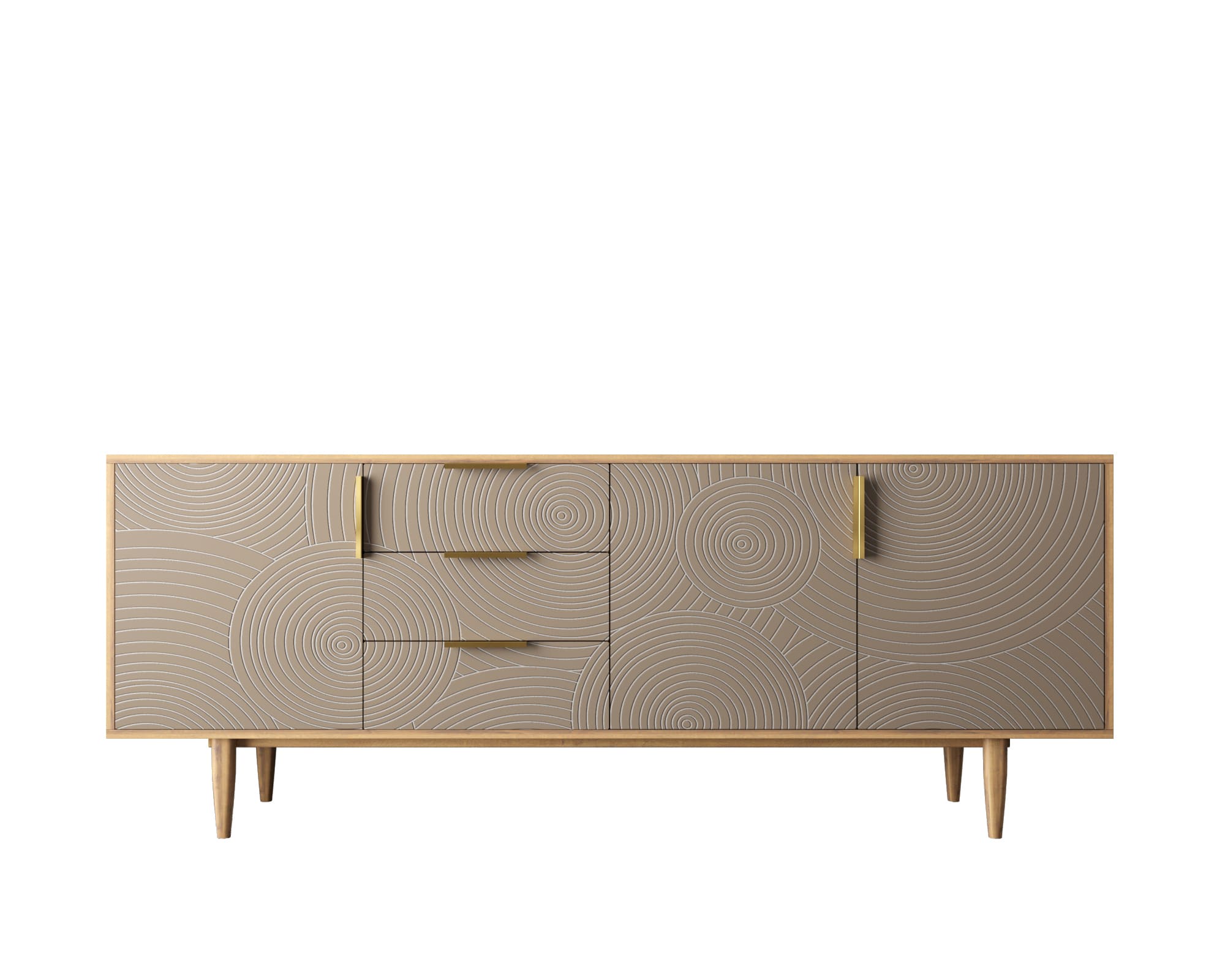 Комод с 3 ящиками лдсп "Line" удлиненный R25