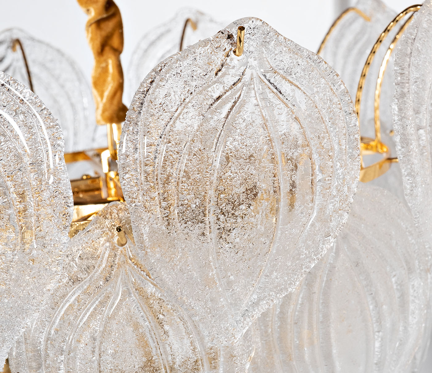 92EL-YG18498-10P Люстра латунь, стекло D.58*H.57см