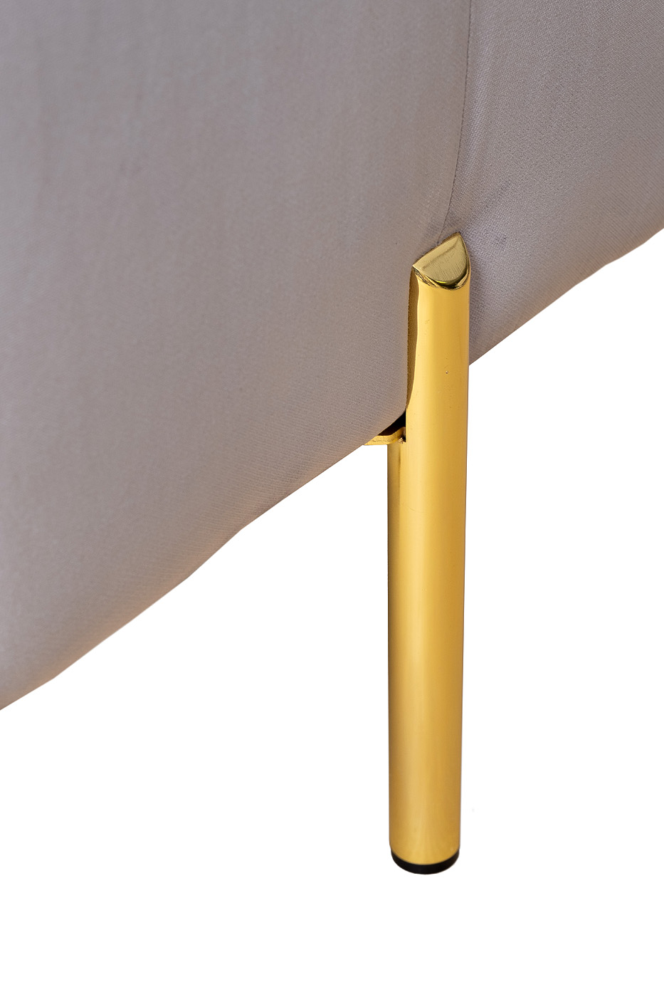 Пуф Mario вельвет светло-бежевый Velv SBEG 