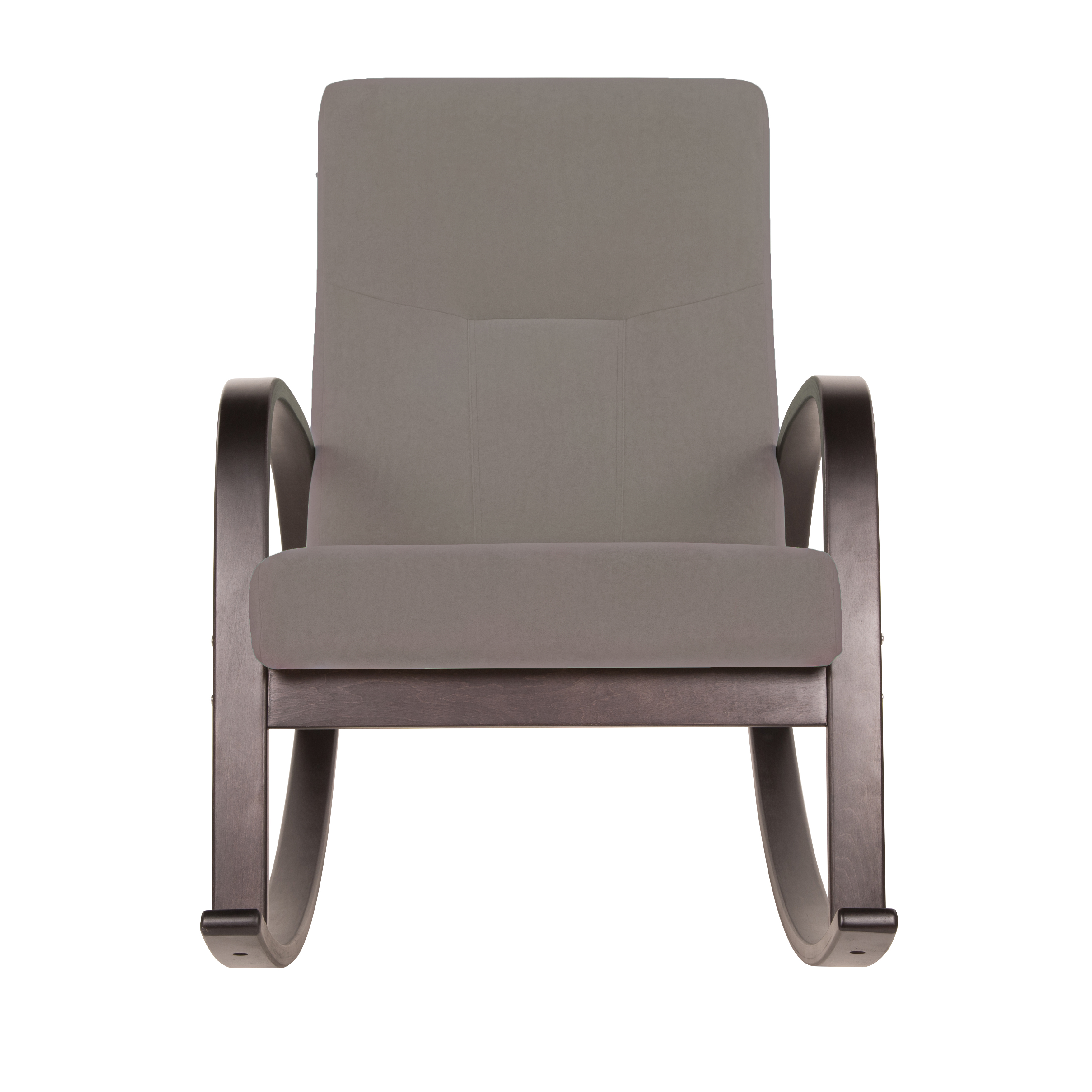  Кресло-качалка Ирис  фреш 04 бежевый каркас  Орех