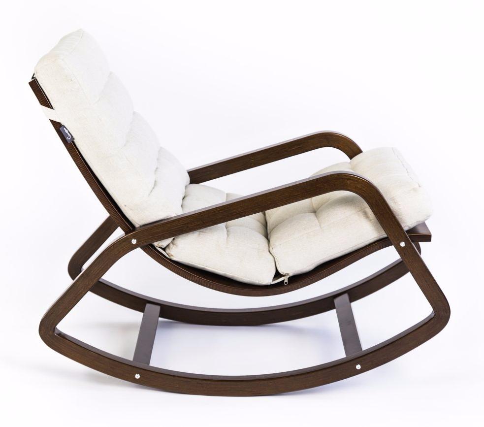 кресло-качалка Онтарио Гардения каркас Вишня