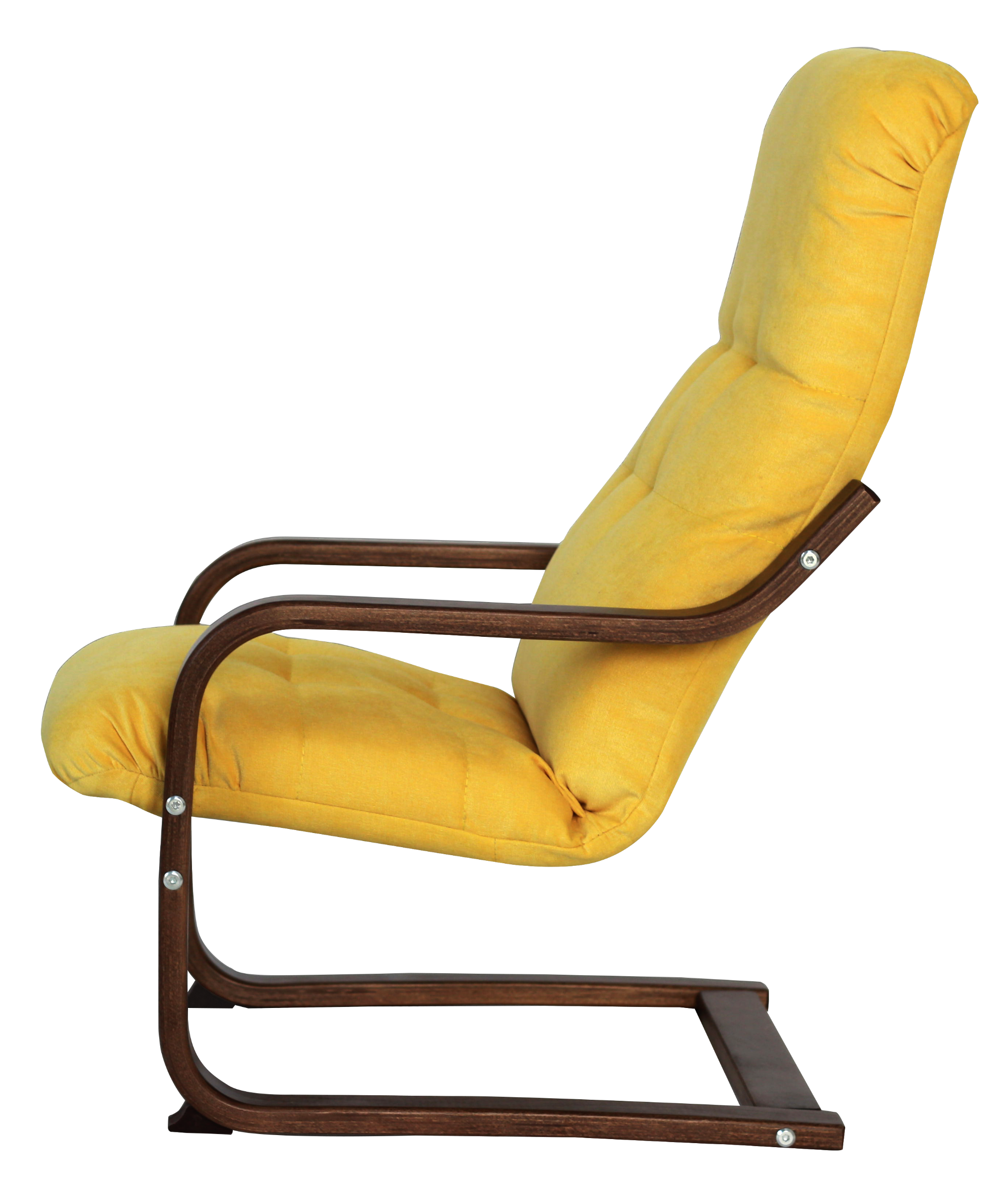 Детское кресло Лайма Kids  Вельвет Люкс 72 - оранжевый каркас  Берёза