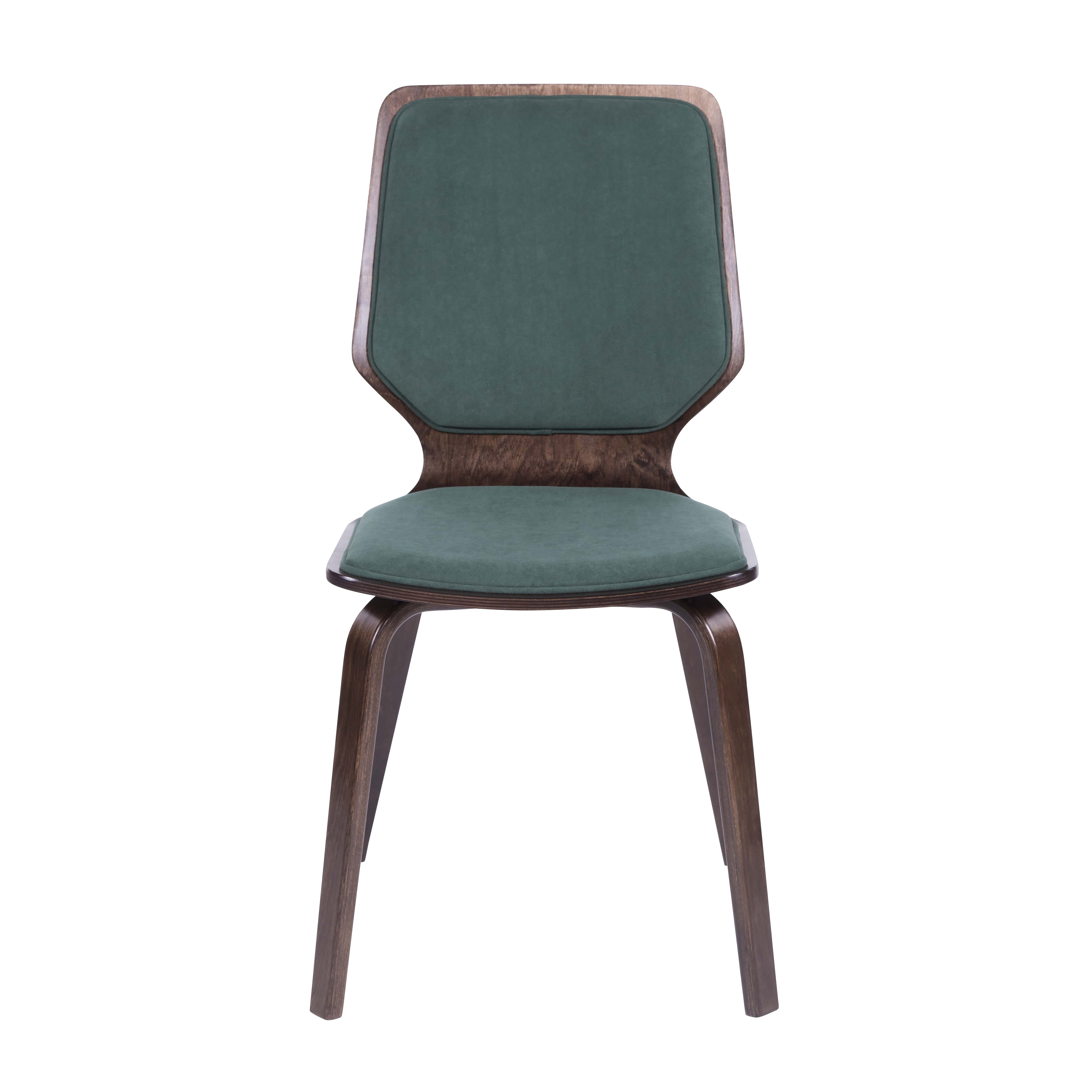  Стул Бермарк  Малахит каркас  Орех