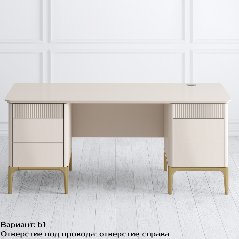 Стол письменный с тумбами 