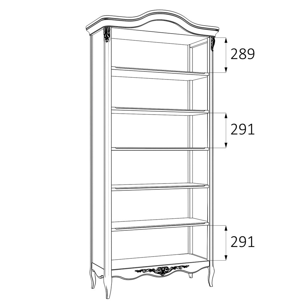 Книжный шкаф 