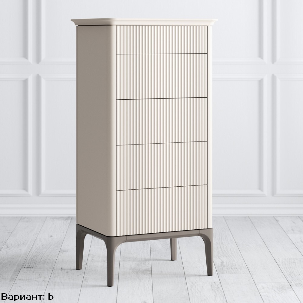 Комод узкий 5 ящиков 