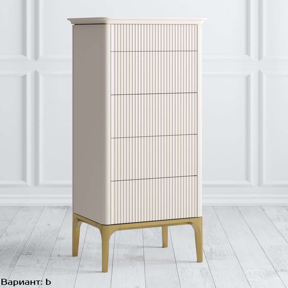 Комод узкий 5 ящиков 