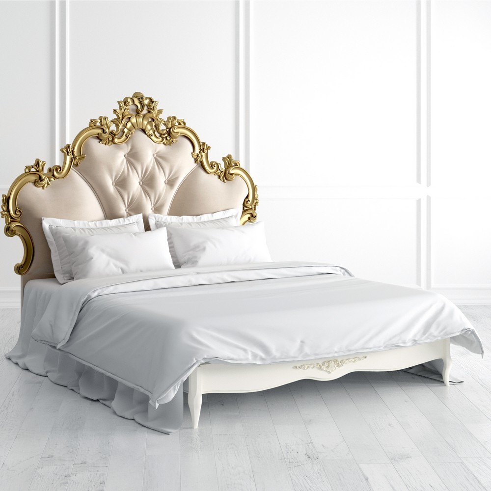 Кровать с мягким изголовьем 160*200 