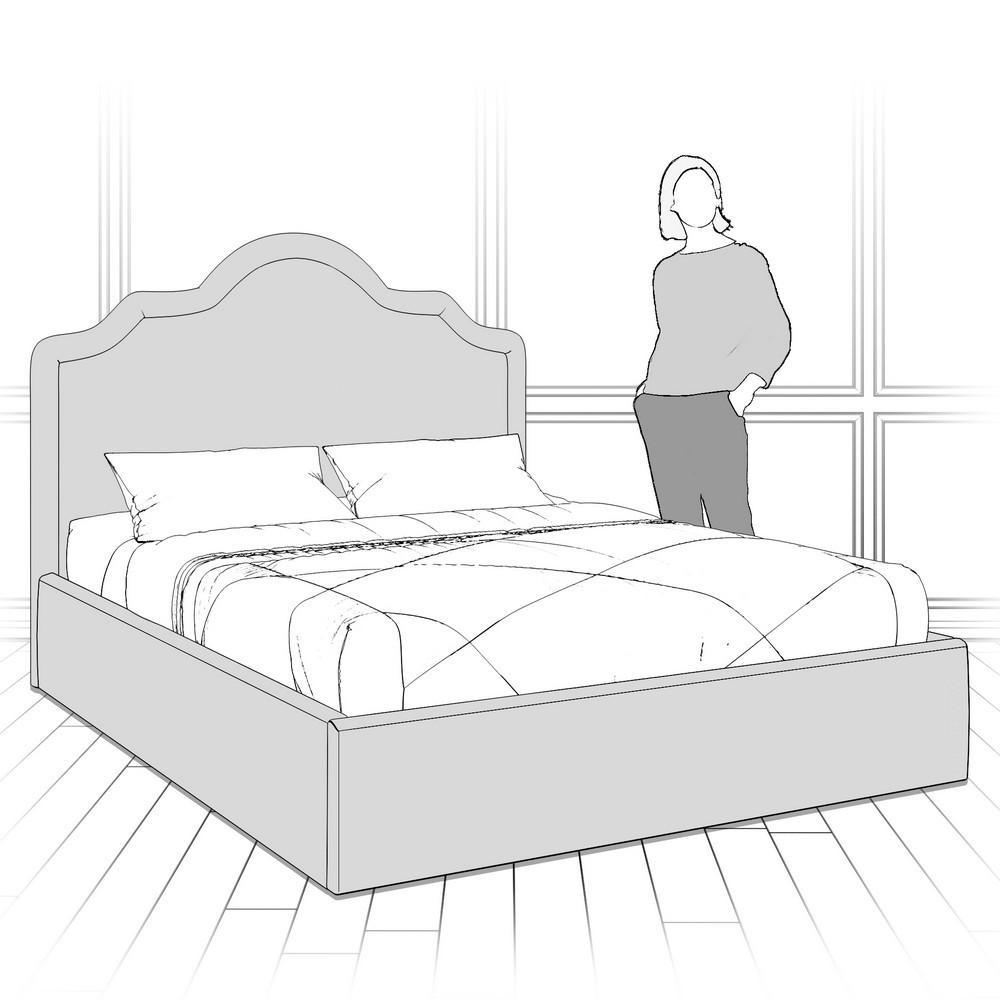 Кровать с подъемным механизмом K05-1200-B13