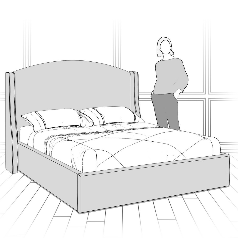 Кровать с подъемным механизмом K10-1200-N-0590