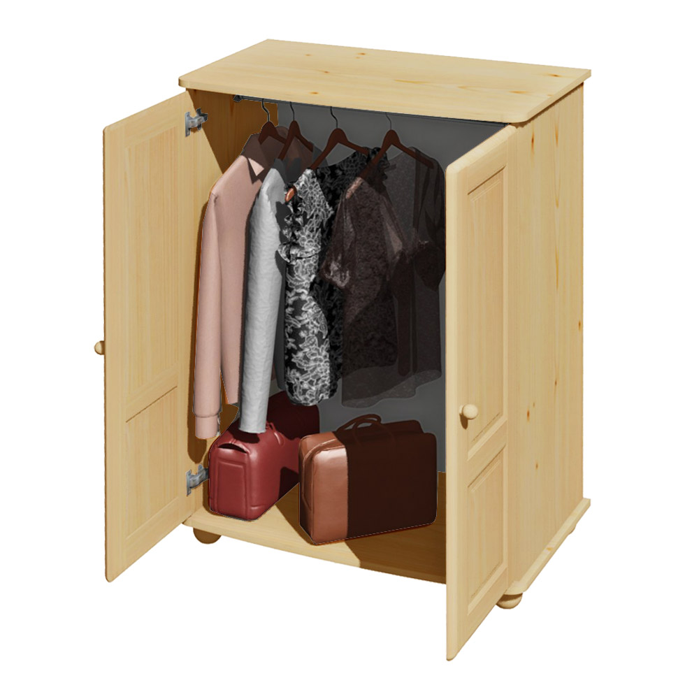 Шкаф Норд 2-х ств.платяной 145