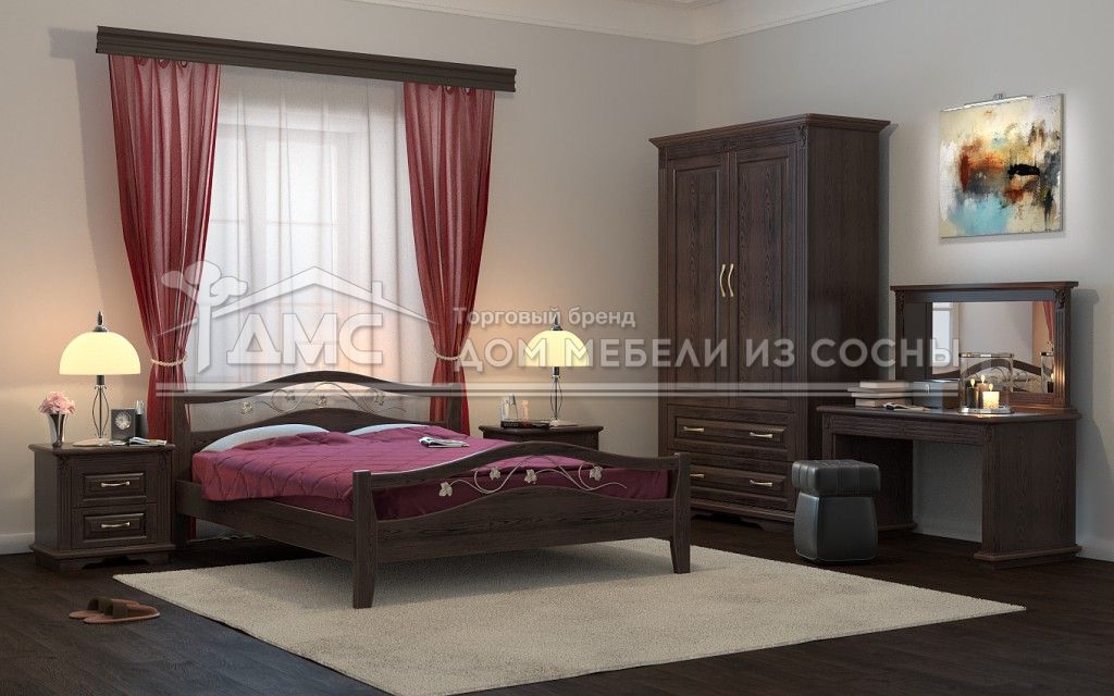 Кровать Алиса (ковка) 1200х2000