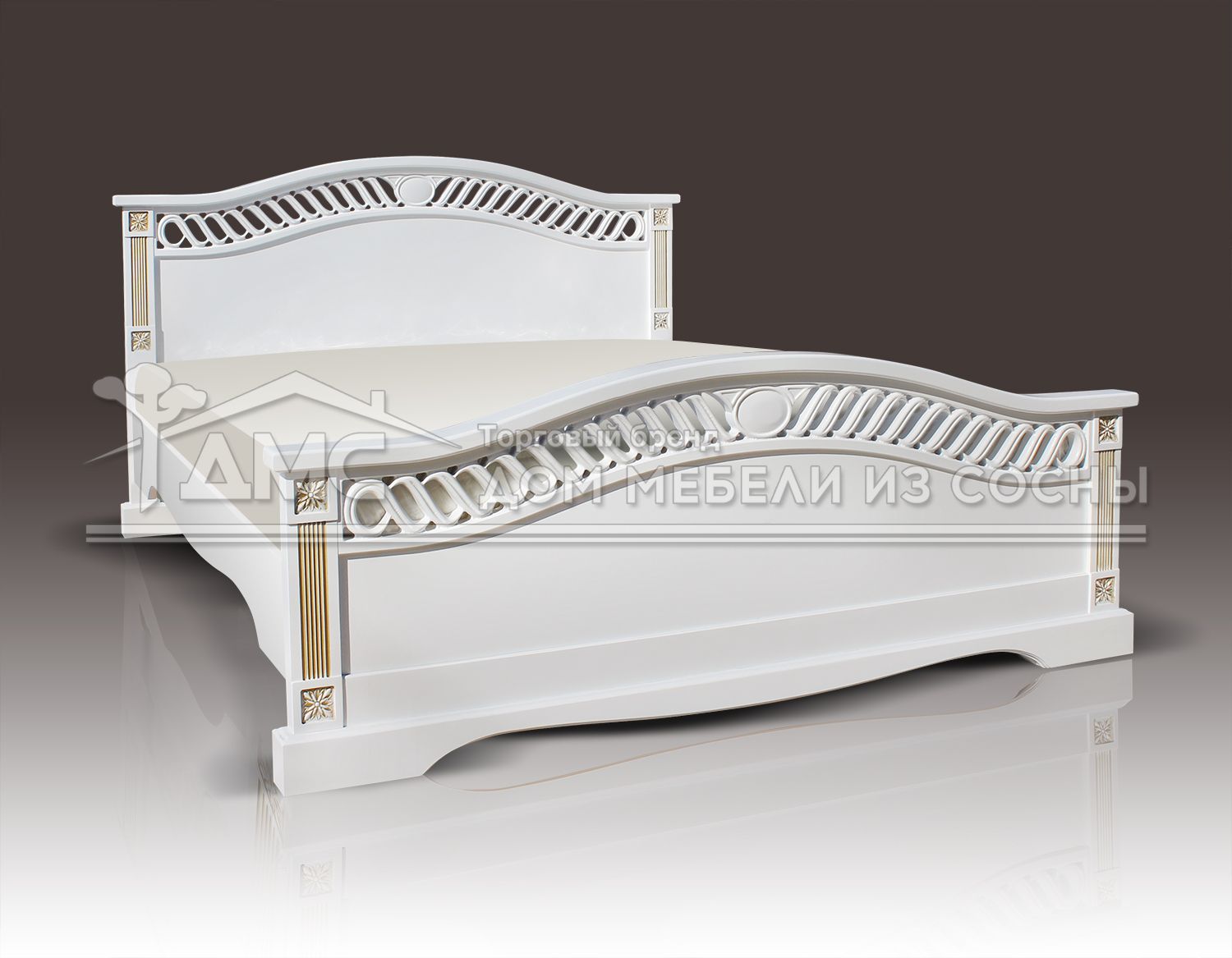 Кровать Милена 1200х2000