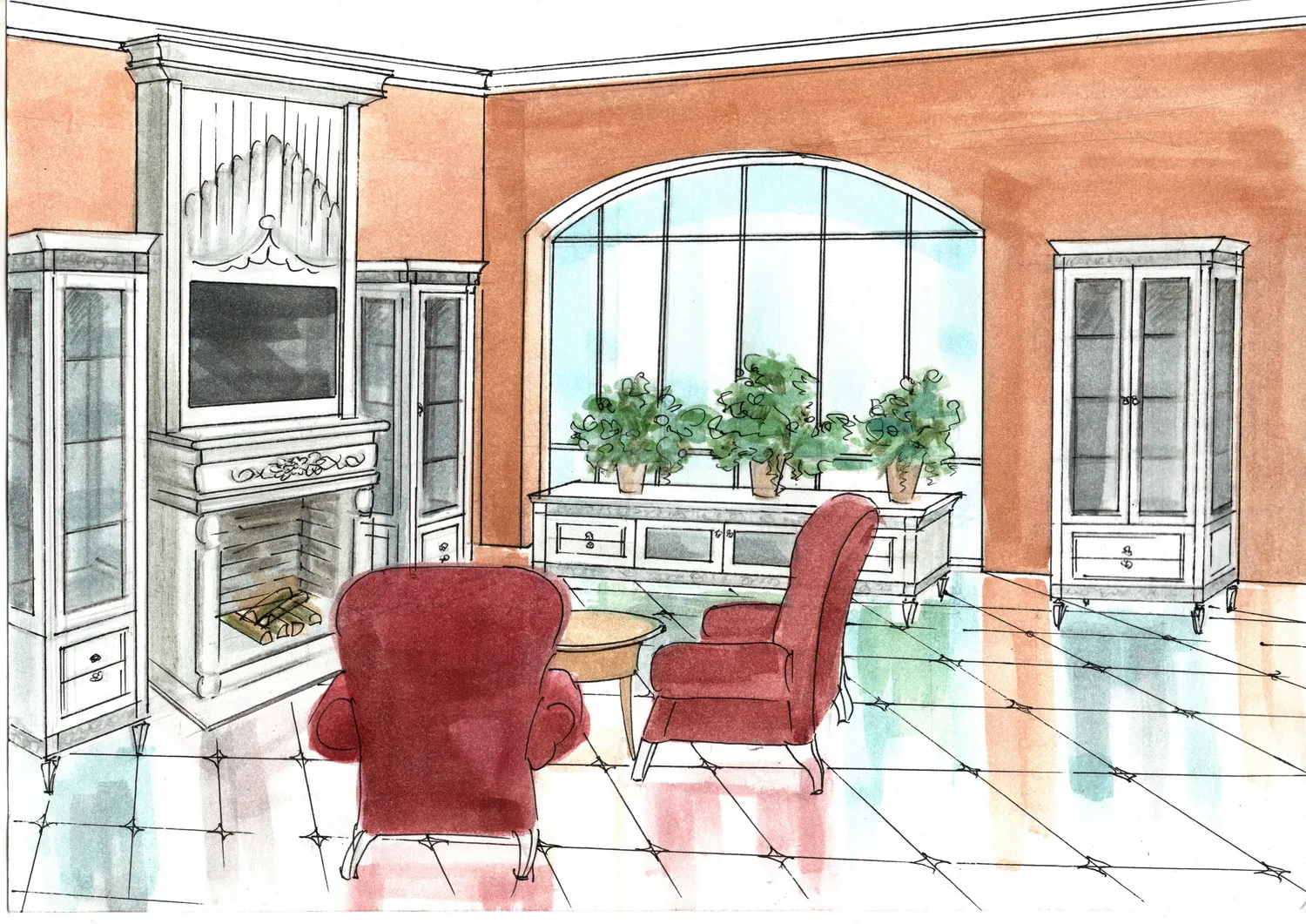 Гостиная Бирмингем