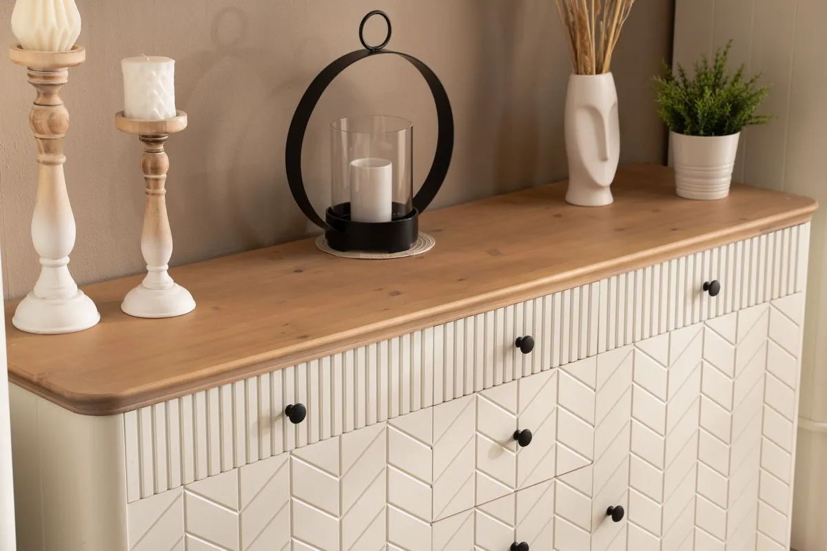   Комод массив сосны Грета №1-140  