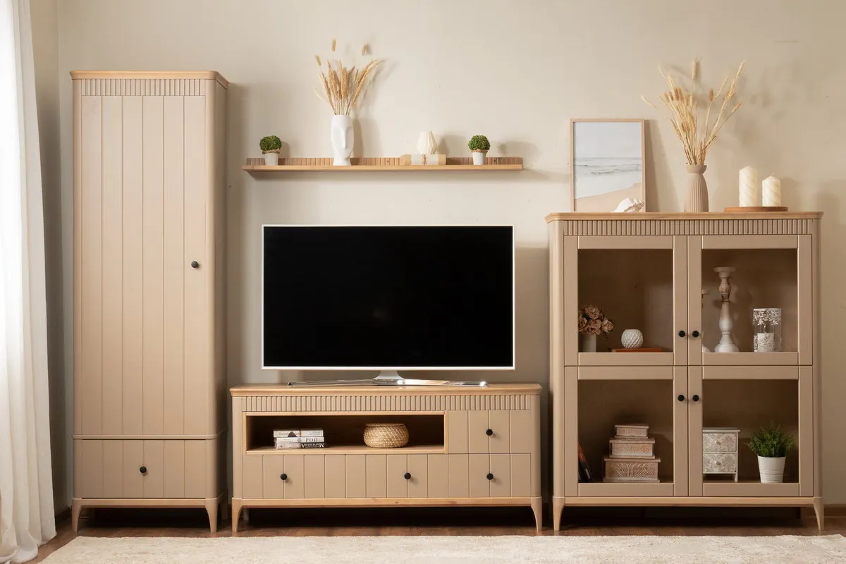   Сервант светлый Грета №3-140  