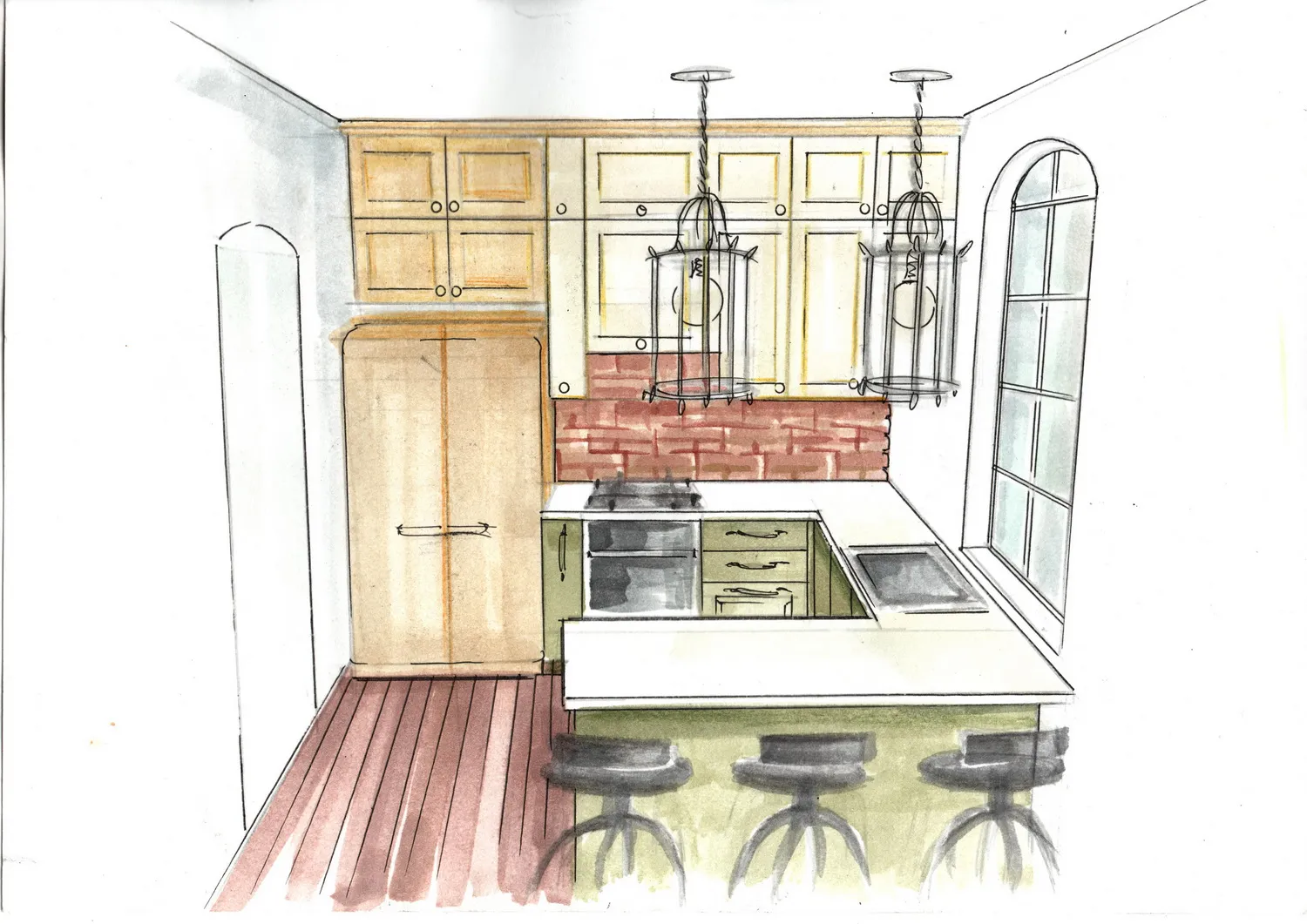 Кухня Тимберика